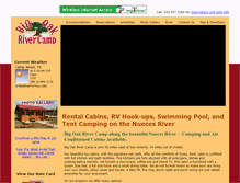 Tablet Screenshot of bigoakrivercamp.com